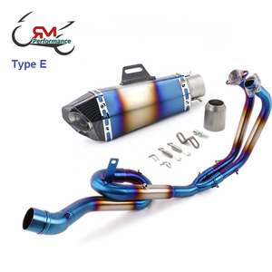 Para <span class=keywords><strong>Yamaha</strong></span> R3 R25 2014 - <span class=keywords><strong>2022</strong></span> MT03 <span class=keywords><strong>MT</strong></span> <span class=keywords><strong>03</strong></span> 16-22 escapar YZF R3 de Escape de la motocicleta medio tubo de frente y enlace de sistema - Product Image 6