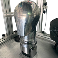 Casco de protección de Punto Fijo, instrumento de prueba de visión periférica, campo de observación