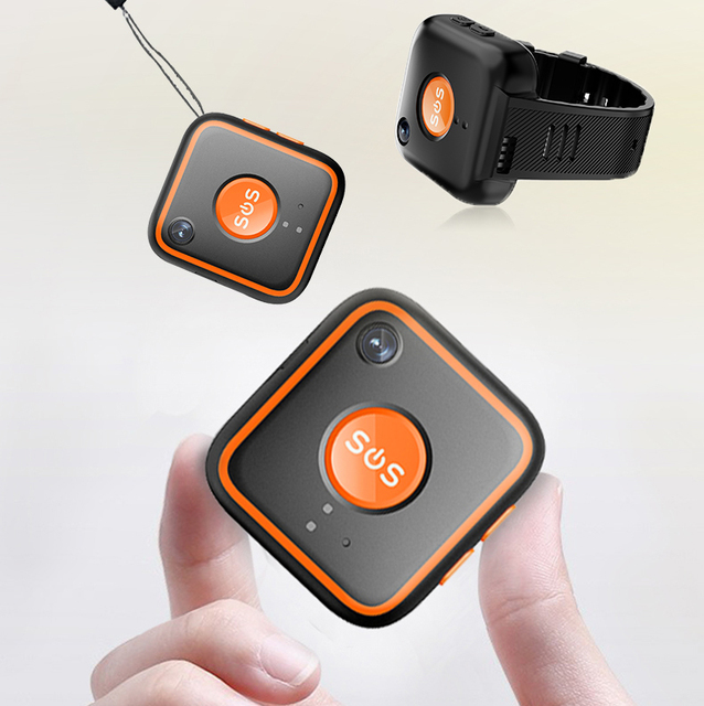 4G GPS tracker with GPS Navigation IP67 Waterproof for the Elderly and Children One-click SOS Emergency Call