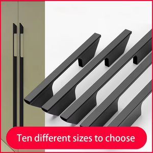 Poignée de placard longue de 1000 mm en aluminium, poignée de meuble moderne, poignée de porte de placard durable, facile à installer - Product Image 2