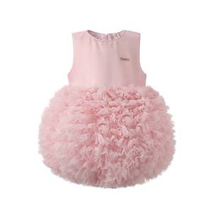 Robe en tulle moelleuse de haute qualité pour filles, nouveau design, jupe de fête d'anniversaire pour enfants - Product Image 3
