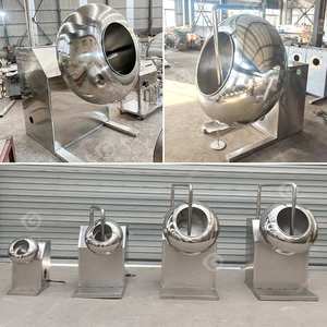 Máquina de Revestimento de Amêndoas, Gomas, Mini Nozes, Tâmaras, <span class=keywords><strong>Chocolate</strong></span> e Amendoim com Açúcar à Venda - Product Image 2