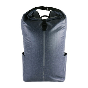 Sac à dos Oxford étanche à grande capacité, style national, pour voyage décontracté, sports de plein air, avec fermeture roll-top et design Physiological Curve Back - Product Image 5