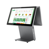 Terminal de point de vente tout-en-un LICON WLL-E19S 15,6 pouces avec écran tactile capacitif 10 points Full HD, processeur Android J6412, 2 Go de RAM, 64 Go de SSD, WiFi 6