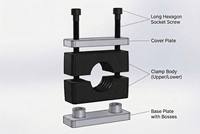 Serre-tuyau hydraulique réglable Susen en acier inoxydable/aluminium, usage intensif, métrique et impérial, diamètre de serrage 6mm-508mm