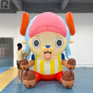 Ballon gonflable géant Tony Tony Chopper, mascotte de l'anime One Piece, modèle publicitaire pour événements, imperméable, couleurs personnalisables - Product Image 2