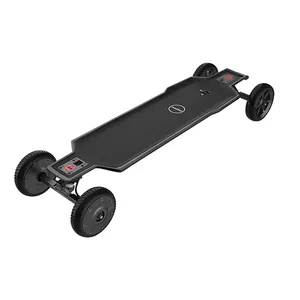 2020 새로운 뜨거운 모든 지형 오프로드 longboard 네 바퀴 전기 스케이트 보드
