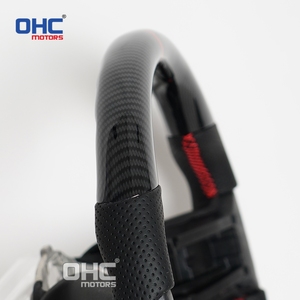 Volante de Fibra de Carbono con Hidroinmersión para <span class=keywords><strong>Ford</strong></span> <span class=keywords><strong>Mustang</strong></span> Volante 2010-2014 V6/<span class=keywords><strong>GT</strong></span>/<span class=keywords><strong>Shelby</strong></span> GT500 en Almacén de EE. UU. - Product Image 4