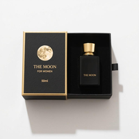 Boîte de parfum vide de luxe de haute qualité avec tiroir, emballage cosmétique personnalisé avec finition mate et doublure en éponge, portable