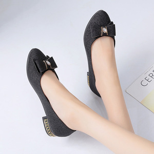 <span class=keywords><strong>Scarpe</strong></span> singole da donna formali estive a punta piatta Sole <span class=keywords><strong>taglia</strong></span> <span class=keywords><strong>5</strong></span> nuovi tacchi piatti 06153 Pu con chiusura a bottone con chiusura a bocca poco profonda - Product Image 3