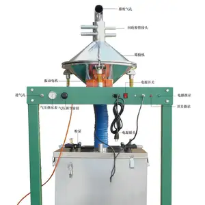 Fabricante de China de la línea de recubrimiento en polvo de polvo automática y máquina de tamizado