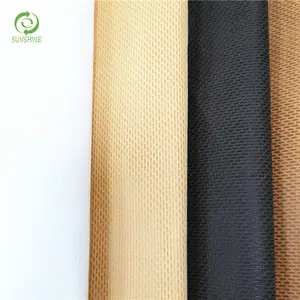 Hot Sale PP Spunbond Tecido não tecido Linha Design Non-Woven Roll TNT tecido para sapatos Forro