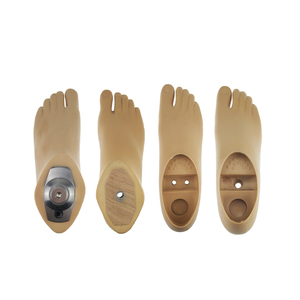 שירותי ייצור לכפות סאץ' תותבות, גפיים מלאכותיות מחומר פוליאוריטן, בעלי תקן ISO/CE, מותג PFC, צהוב/חום - Product Image 6