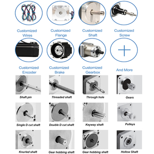 มอเตอร์สเต็ปปิ้งไฮบริด JKONGMOTOR JK42HS 40 มม. <span class=keywords><strong>1A</strong></span> <span class=keywords><strong>Nema</strong></span> <span class=keywords><strong>17</strong></span> 42X42X40 4 สาย 12V DC มีสินค้าในสต็อก สำหรับเครื่องพิมพ์ 3 มิติ และเครื่องแกะสลัก - Product Image 4