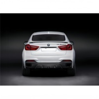 Kit de Modificación para BMW X6 F16, Black Knight Surround, Alerón Delantero, Alerón Trasero, Faldones Laterales, Alerón Trasero