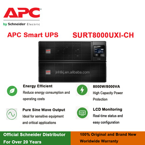 <span class=keywords><strong>APC</strong></span> SURT8000UXI-CH 8000VA/8000W Onduleur monophasé en rack/tour prenant en charge les batteries externes pour l'infrastructure de serveurs d'entreprise - Product Image 5