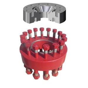 Equipo de perforación de gas y petróleo de cabeza de pozo API carrete <span class=keywords><strong>DSAF</strong></span> de carburo de acero 7-1/16 "5000*7-1/16" 3000 brida adaptadora tachonada Doble - Product Image 3