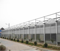 China Leverancier Grote Multi-Span Agrarische Kas Industriële Polycarbonaat Plaat Broeikasmateriaal