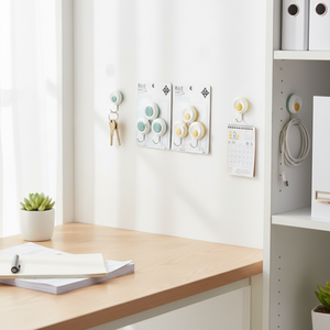 ชุดตะขอเหนียวหลากสี160ใบต่อกล่องสำหรับบ้านและสำนักงาน - Product Image 3