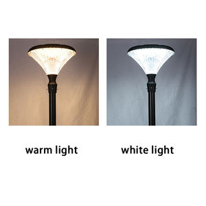 Lumières de jardin solaires modernes Éclairage extérieur à LED <span class=keywords><strong>pour</strong></span> les allées de la cour Décoration de parc et communautés résidentielles - Product Image 4