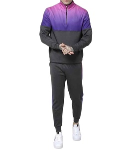 Conjunto completo de Sudadera con capucha y pantalón de chándal, trajes para correr y correr, logotipo personalizado, chándales lisos a rayas de talla grande de alta calidad 2025 - Product Image 1