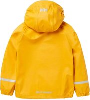 Maßgefertigter Wiederverwendbarer Kinder-Regenanzug PU Polyester Kinder Wasserdichter Sicherheits-Ganzkörper-Regenmantel mit Latzhose