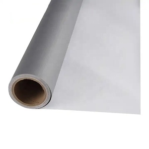 Rollo de Lona Flexible Retroiluminada MASIGNS Gris Brillante de 300*500D, 18*12, 440gsm, PVC Mate, Papel Flexible Resistente para Pósters - Product Image 1
