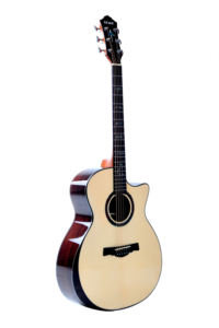 Geake S-600AC Factory Guitare électrique acoustique de haute qualité en palissandre en option <span class=keywords><strong>EXP16</strong></span> Bone Mahogany Chinese Guitar - Product Image 2