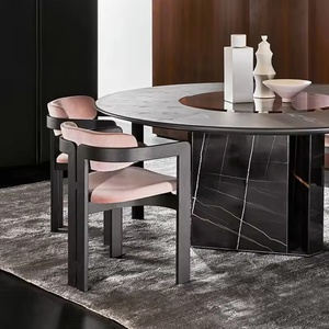 Premio in legno massello sedia da <span class=keywords><strong>pranzo</strong></span> Design elegante moderno classico mobili di fascia alta sedia da <span class=keywords><strong>pranzo</strong></span> famiglia sala da <span class=keywords><strong>pranzo</strong></span> - Product Image 2