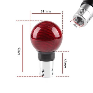 Honda Carbon Fiber Gear <b>Shift</b> <b>Knob</b> For 10th Gen Civic Automatic Transmission Ergonomic Design - Product Image 2
