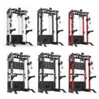 Équipement de rack de musculation robuste pour la musculation et le cross-training, conception multi-stations