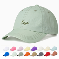 Gorra de Béisbol Ligera de Secado Rápido con Logotipo Bordado Personalizado, Gorra Deportiva Transpirable de Poliéster para Verano, Estilo Trucker