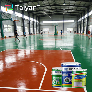 <span class=keywords><strong>Peinture</strong></span> liquide transparente pour sols en béton, résistante aux intempéries, de couleur personnalisée, écologique, pour terrains de sport en plein air, revêtement liquide - Product Image 3