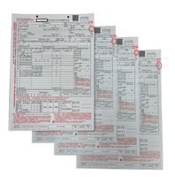 Papel Autocopiativo Personalizado de Alta Calidad, Formularios NCR con Colores de Tinta Personalizados (2-9 Capas) para Contabilidad y Facturación, Venta al Por Mayor
