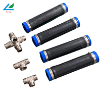 Diffuseur de bulles à membrane EPDM Lvye, nouvelle génération, pour une utilisation efficace de l'oxygène, idéal pour l'aquaculture et les eaux usées, garantie 1 an