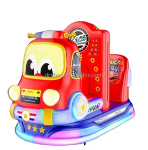 2024 yeni sikke işletilen Kiddy sürmek makine Mp5 ekran ile çift oyuncular salıncak makinesi