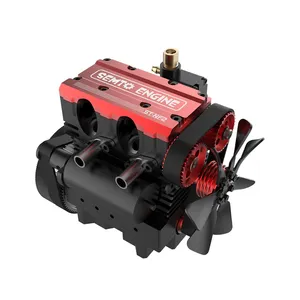 Motor <span class=keywords><strong>TOYAN</strong></span> SEMTO ST-NF2 2026, 7cc, SOHC, 2 Cilindros en Línea, 4 Tiempos, Refrigerado por Aire, Kit de Modelo de Motor Nitro, Construye Tu Propio Motor - Product Image 1