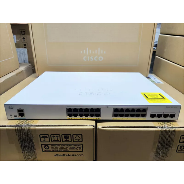 Cisco Catalyst 1000 24 Port GE 4x10G SFP+ Cisco 1000 Series Network Switch C1000-24T-4X-L