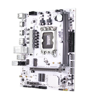 ABIT Brandneues H610 DDR4 LGA1700 Sockel-Motherboard zum Werkspreis H610M-D Hauptplatine Weißes Board