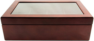 <span class=keywords><strong>Caja</strong></span> de embalaje de té de madera <span class=keywords><strong>MDF</strong></span> de 8 compartimentos, pintura mate marrón personalizada, venta al por mayor - Product Image 2