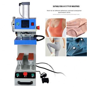 Prensa de aire, tira de calor, prensa de huesos, ropa interior/sujetador/<span class=keywords><strong>calcetines</strong></span>, parche de hierro, máquina de prensa de calor automática fácil de operar, 20x20cm - Product Image 2