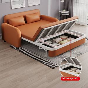 Moderno Divano Letto Matrimoniale Pieghevole Multifunzione a Doppio Uso di Fascia Alta per Soggiorno di Piccoli Appartamenti Balcone per Pigri - Product Image 1