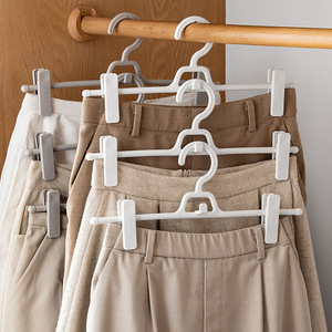 Superimposed <strong>Telescopic</strong> Plastic Trouser Hanger Household Multi-Functional Anti-Slip Pants Storage Seamless <strong>Clothes</strong> Racks <strong>Rails</strong> - Product Image 6