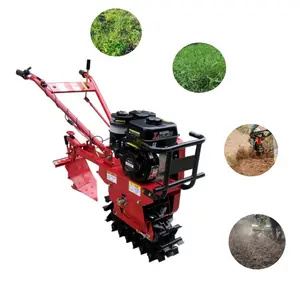 Tiller Cultivator Motores Diesel De Grande Potência Mini Weeder Corte Grama Plantador Tratores Para Agricultura Usado