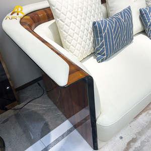 Direct usine Ensemble de canapés modernes au design luxueux Meubles Canapés rembourrés <span class=keywords><strong>pour</strong></span> hôtel, villa, appartement, salon, <span class=keywords><strong>canapé</strong></span> - Product Image 6