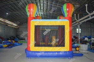 <span class=keywords><strong>Castillo</strong></span> Inflable con Diseño <span class=keywords><strong>de</strong></span> Globos Coloridos para Fiestas, Casa <span class=keywords><strong>de</strong></span> Brinco Inflable para Alquiler - Product Image 5