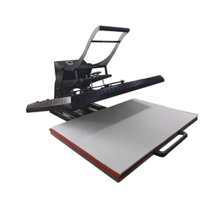 New P Large 60X80cm 5000W Flatbed Heat Press Machine 220V for Plate & T-<b>Shirt</b> Hot Press Printing - Product Image 3
