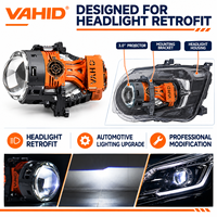 Projecteur Bi-LED 3 pouces universel pour phare de voiture, 85W 12V 6000K, faisceau Hi/Lo, certifié E-Mark, VAHID MB Pro, vente en gros