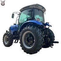Tracteur à roues 4x4 KESHENG avec prise de force avant/arrière, moteur YTO/Weichai 50-180 CV, multifonctionnel pour les opérations agricoles