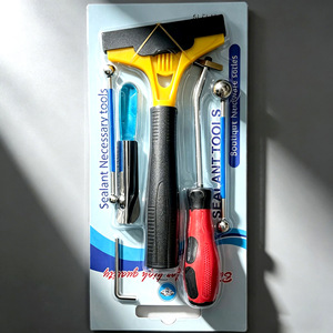 Dituo Tile Grout Cleaning <b>Tool</b> <b>Set</b> 6-Piece Stainless Steel Plastic Professional For Tiles Wall Grout - Product Image 1